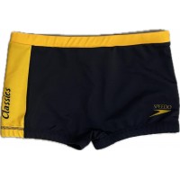 SUNGA BOXER SPEEDO RECORTE - AMARELO/PRETO